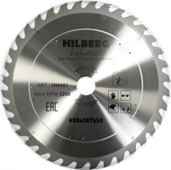 Диск пильный серия Hilberg Industrial 450х36Тх50 мм HW451