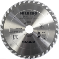 Диск пильный серия Hilberg Industrial 350х36Тх50 мм HW354