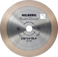 Диск алмазный отрезной 230*25,4 Hilberg Master Сeramic HM506